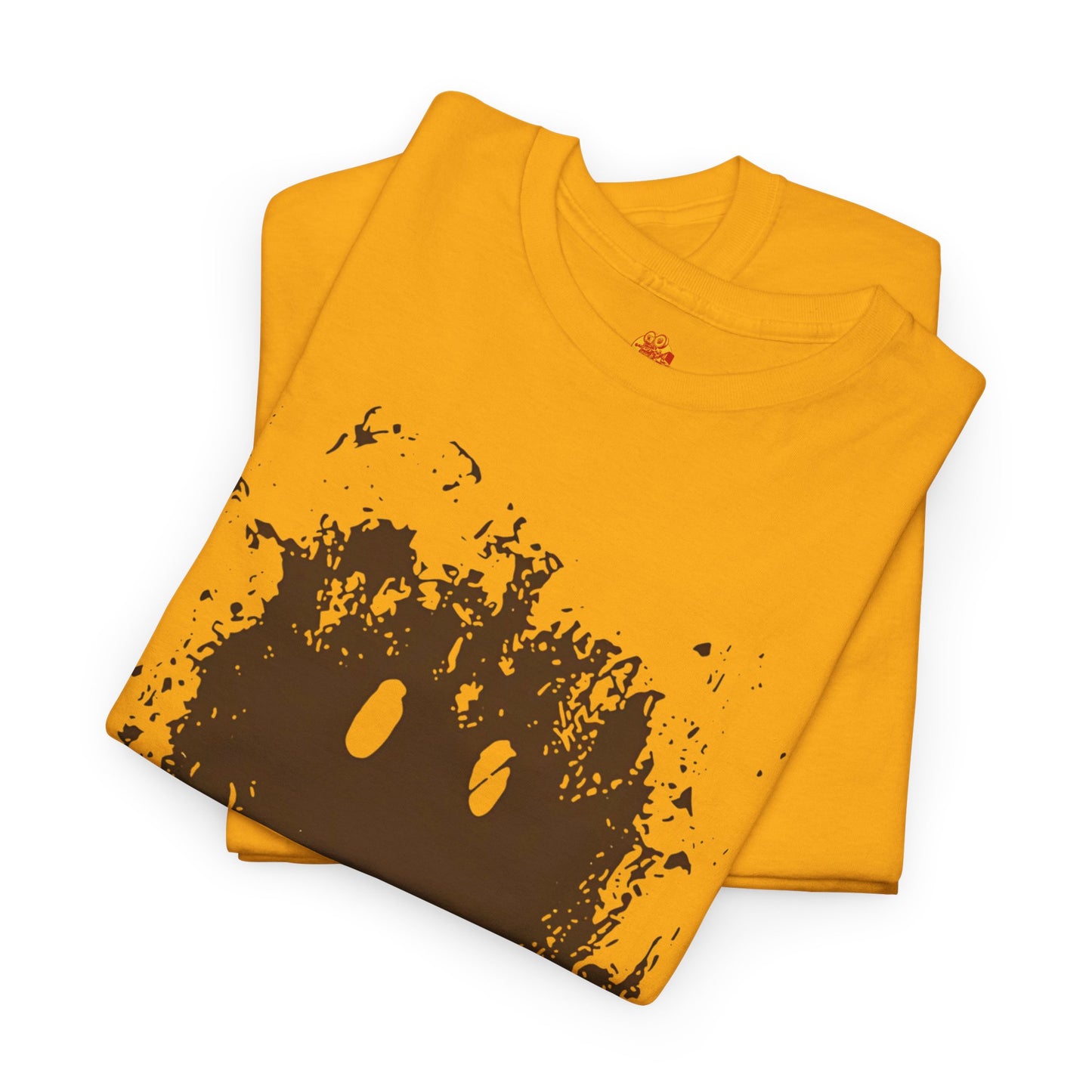 Mud Smiley Face Forrest Gump Tom Hanks Unisex Heavy Cotton Tee