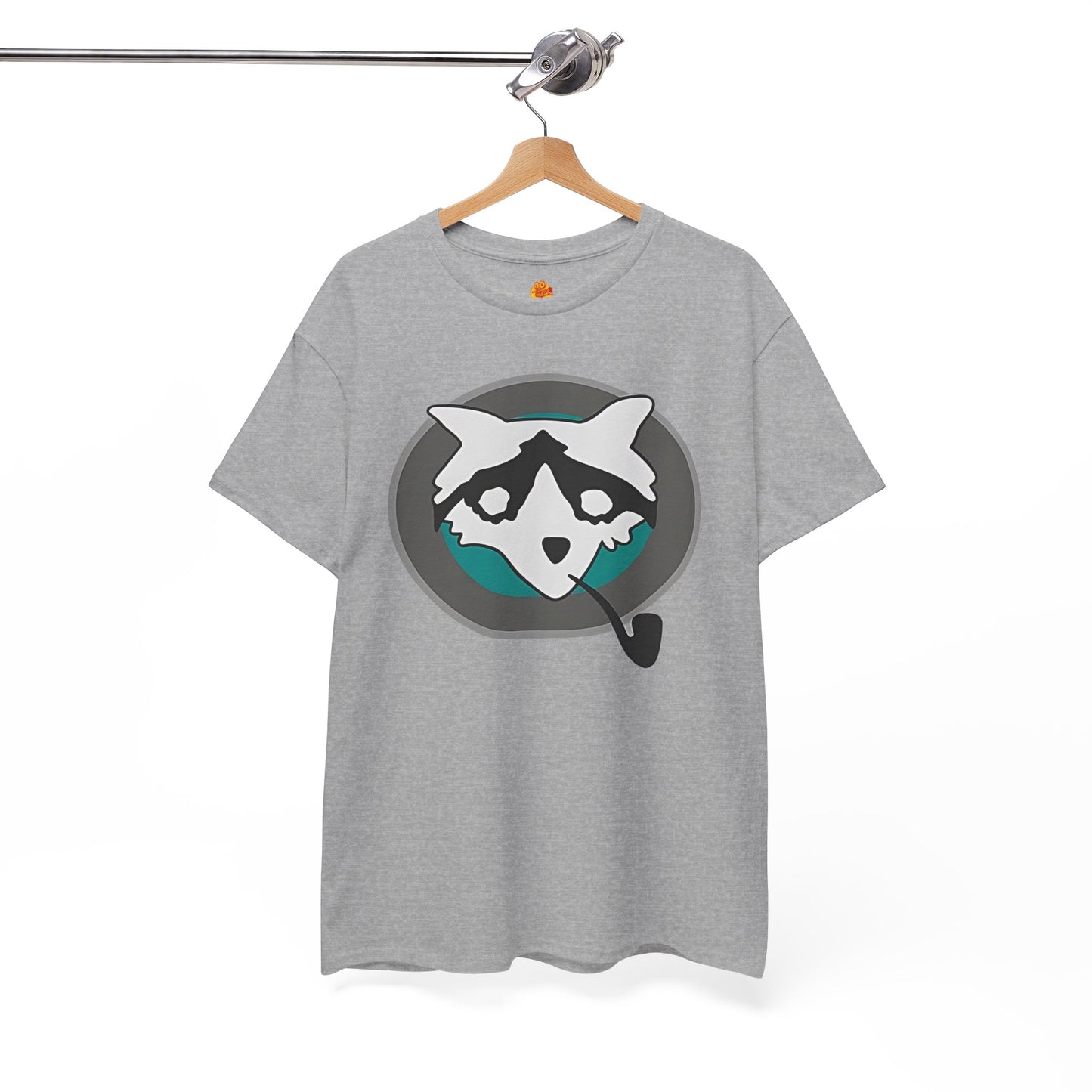 Raccoon With Pipe T-Shirt Benji Dunn Mission Impossible Rogue Nation Unisex Heavy Cotton Tee
