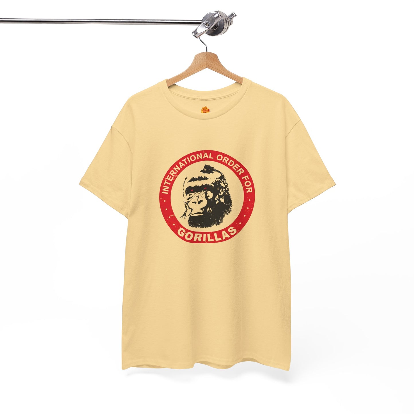 Real Genius International Order for Gorillas Chris Knight Val Kilmer Unisex Heavy Cotton Tee