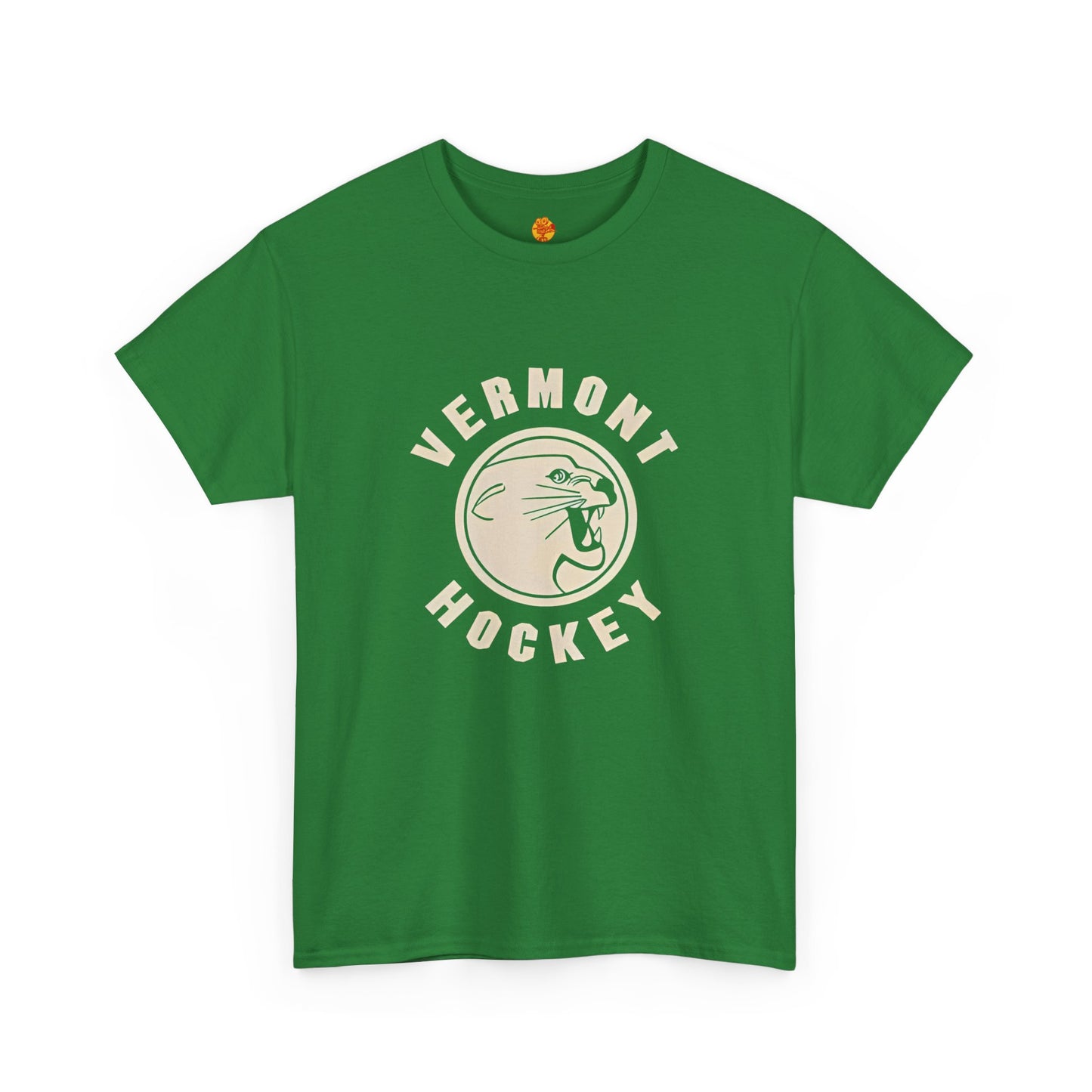 Vermont Hockey T-Shirt Eric Lamonsoff Grown Ups Unisex Heavy Cotton Tee