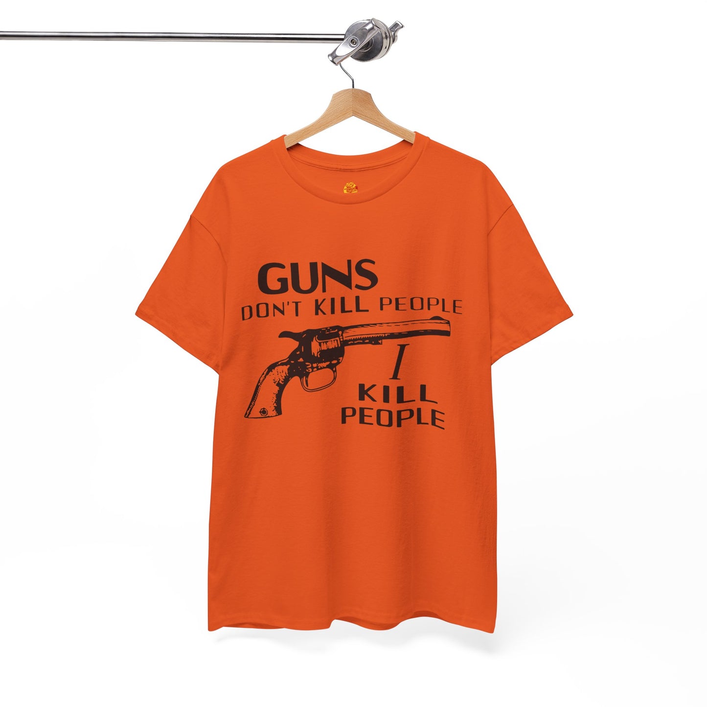 Guns Don’t Kill People I Kill People T-Shirt Mr. Larson Happy Gilmore Unisex Heavy Cotton Tee