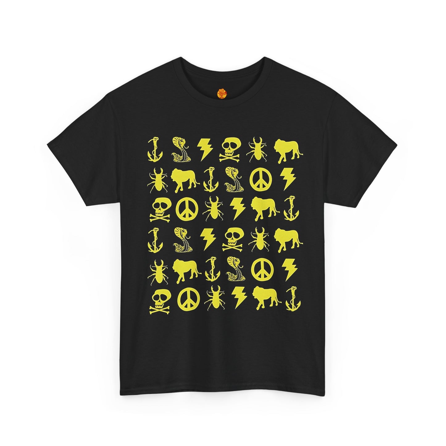 Yellow Icons Jesse Pinkman Breaking Bad Unisex Heavy Cotton Tee