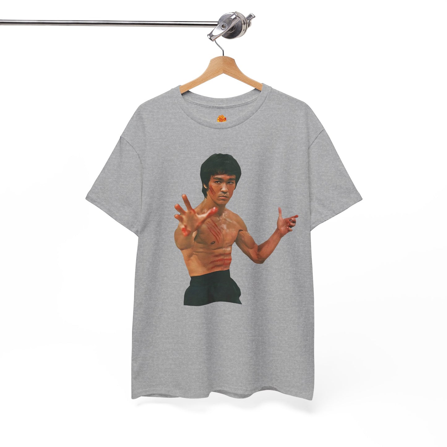 Bruce Lee T-Shirt Seth Superbad Unisex Heavy Cotton Tee