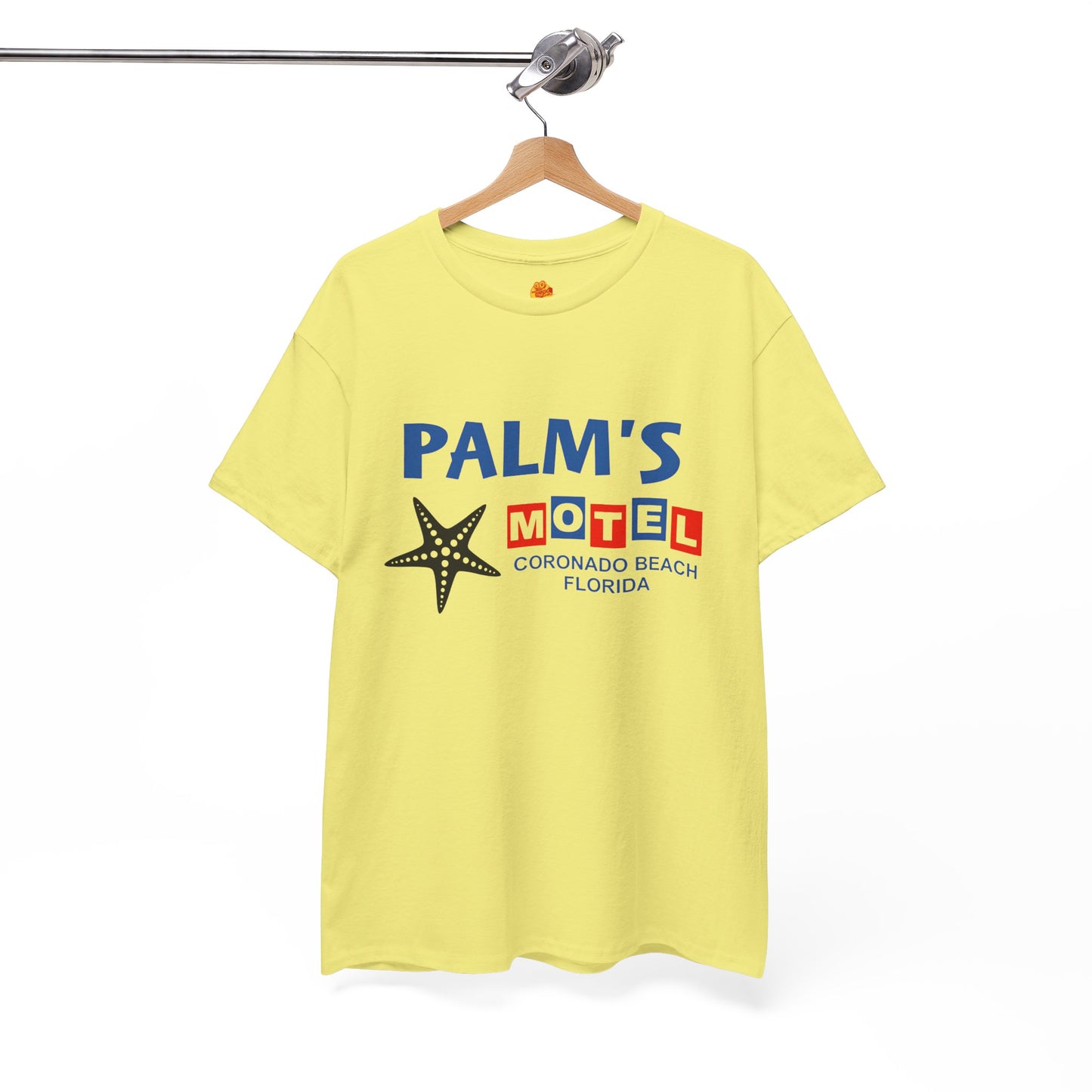 Palm's Motel Coronado Beach Florida Mike Valentine Édgar Ramírez Florida Man Unisex Heavy Cotton Tee
