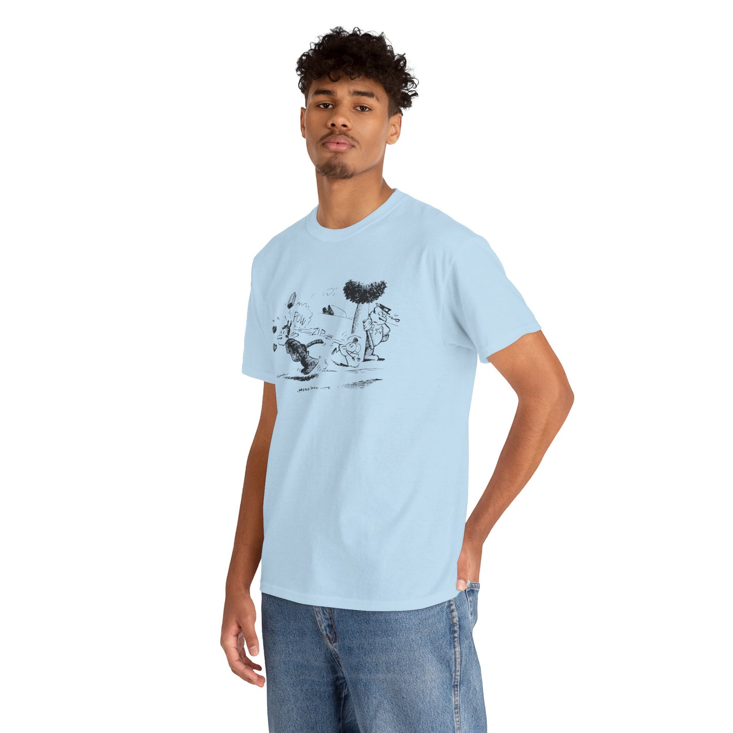Krazy Kat Pulp Fiction Jules Winnfield Samuel L Jacksons Unisex Heavy Cotton Tee