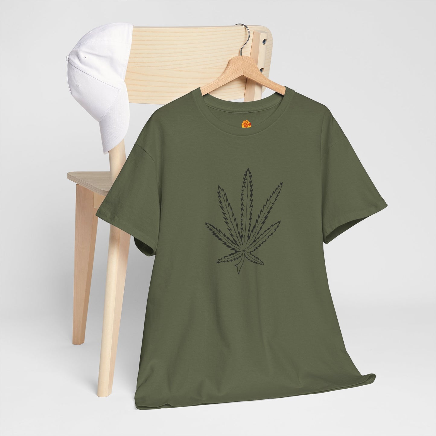 Marihuana Leaf Dazed and Confused Rory Cochrane Ron Slater Unisex Heavy Cotton Tee