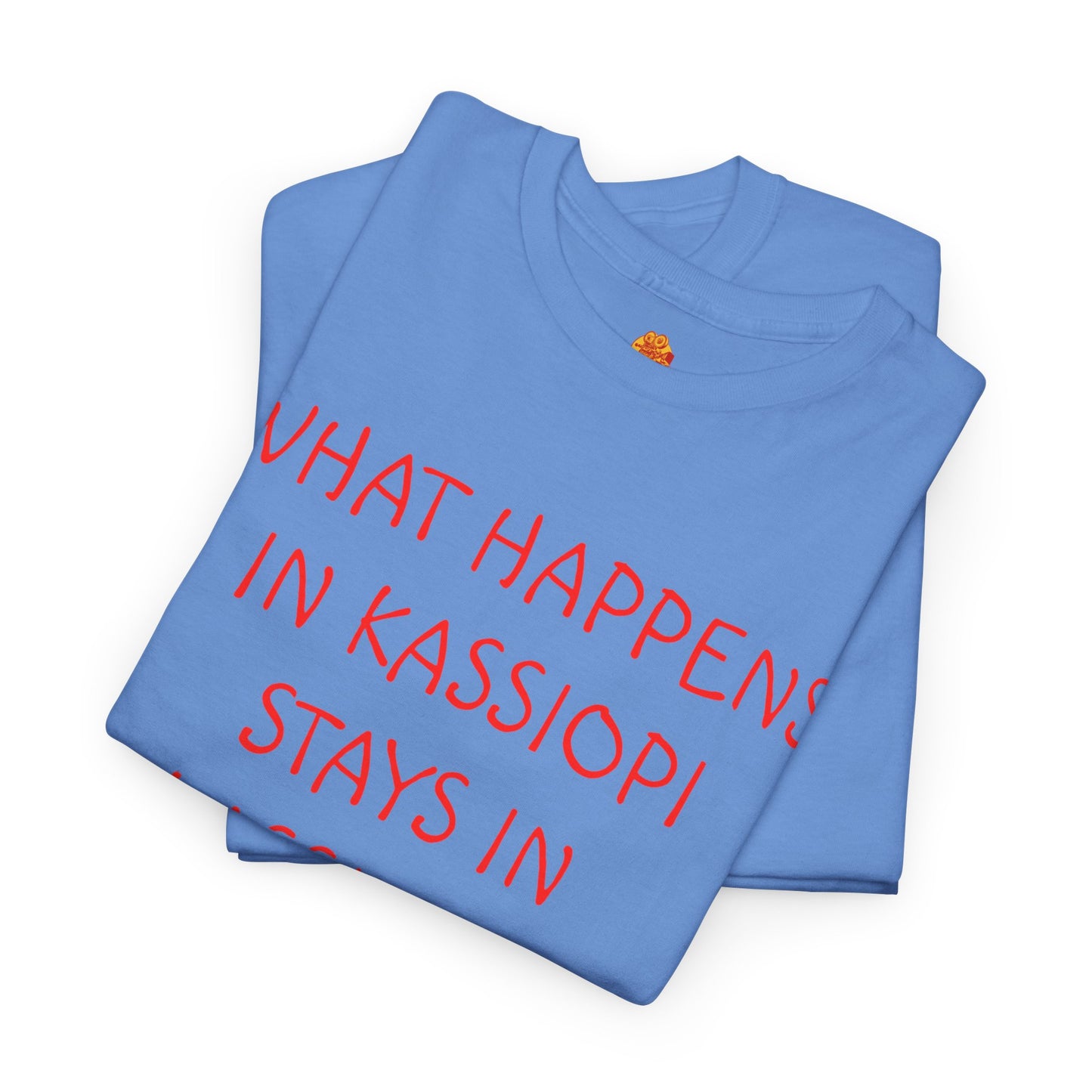 What Happens In Kassiopi Stays In Kassiopi Felix Catton Saltburn Unisex Heavy Cotton Tee