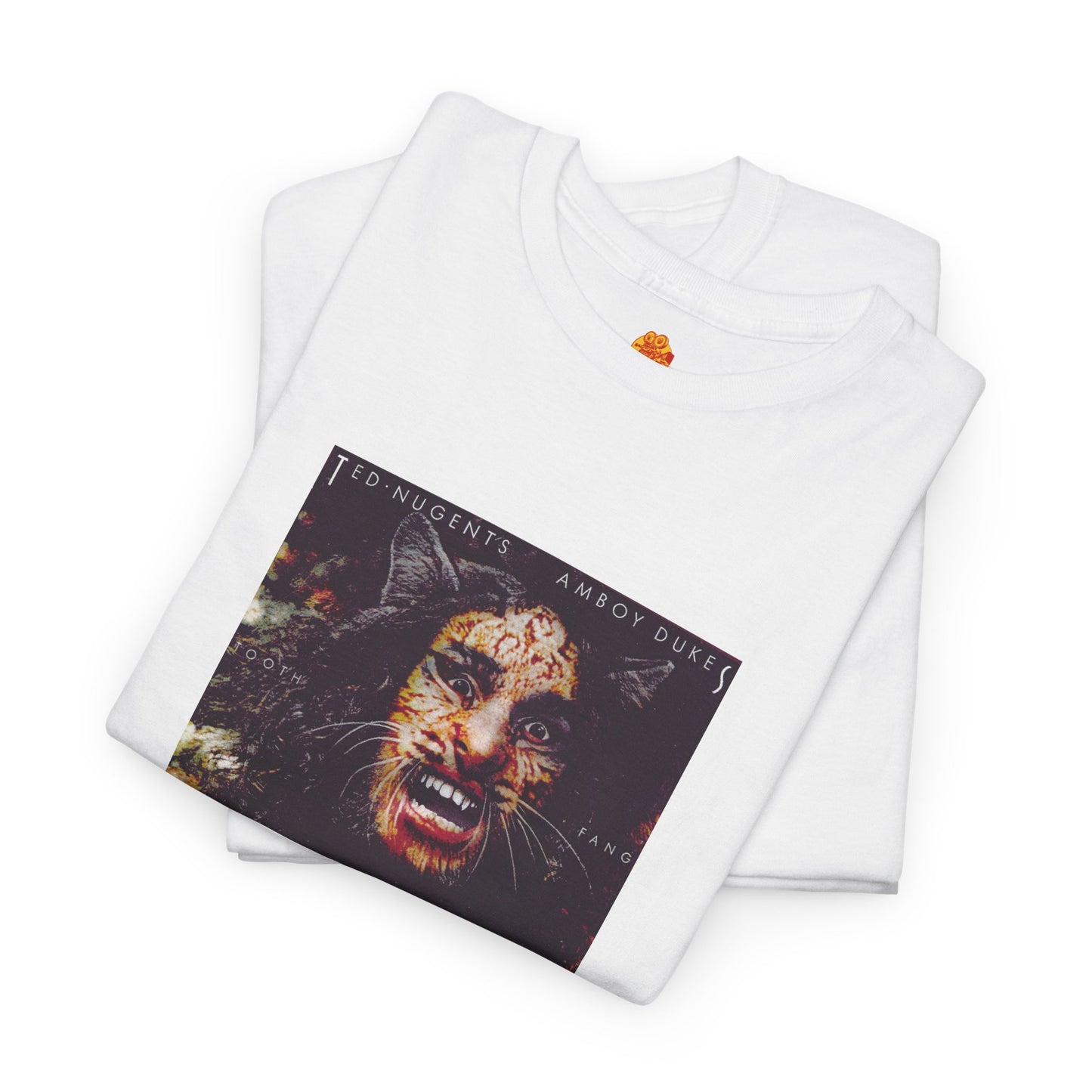 Ted Nugent's Amboy Dukes Tooth, Fang & Claw Dazed and Confused Matthew McConaughey David Wooderson Unisex Heavy Cotton Tee