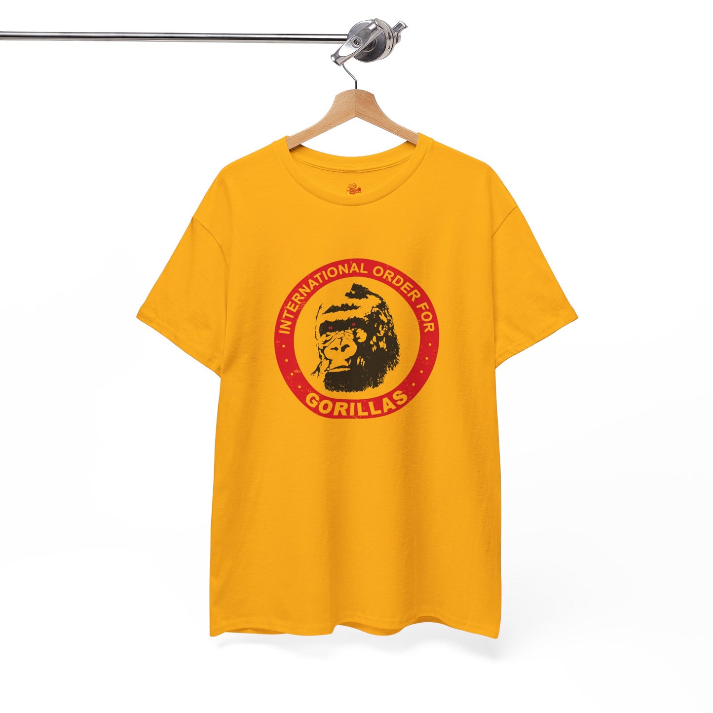 Real Genius International Order for Gorillas Chris Knight Val Kilmer Unisex Heavy Cotton Tee