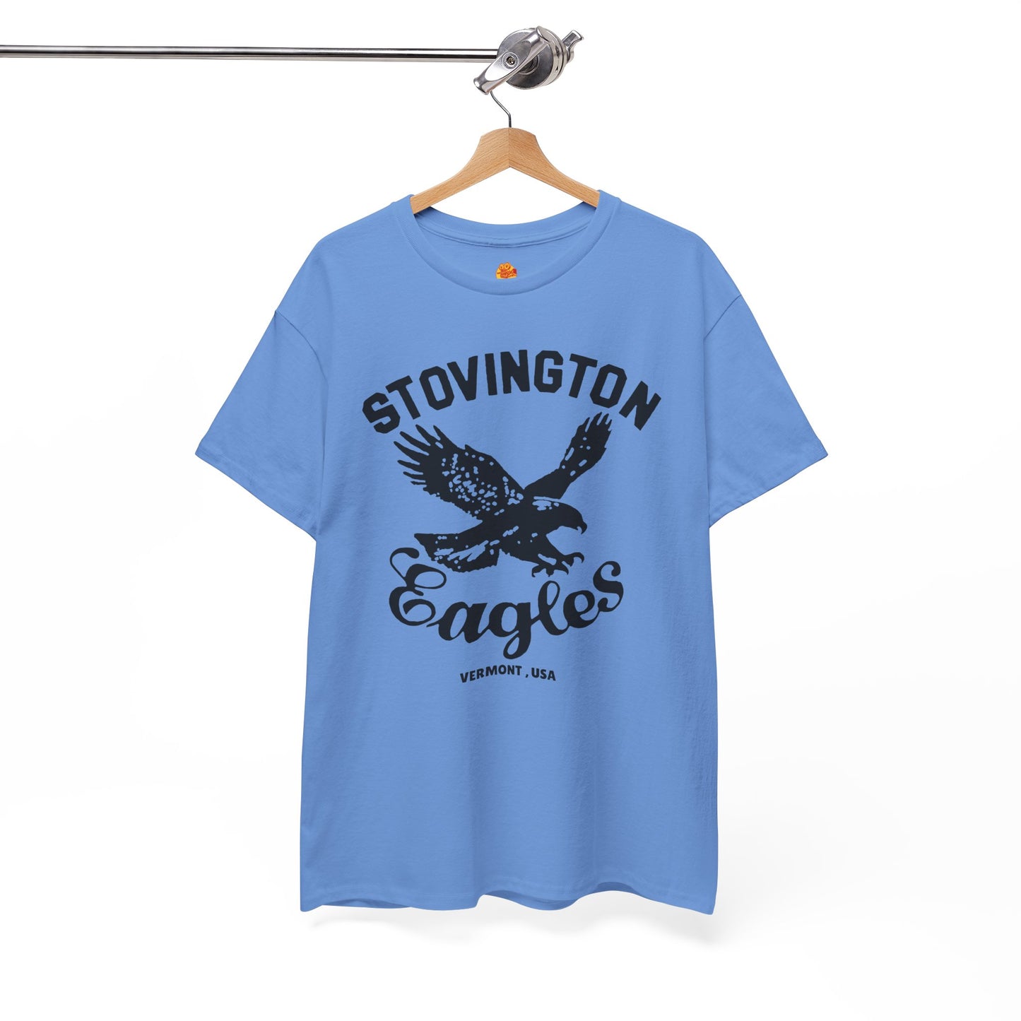 The Shining Stovington Eagles Vermont USA Jack Nicholson Jack Torrance Unisex Heavy Cotton Tee