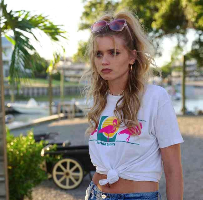 Florida Lottery Florida Man Abbey Lee Delly West Unisex Heavy Cotton Tee
