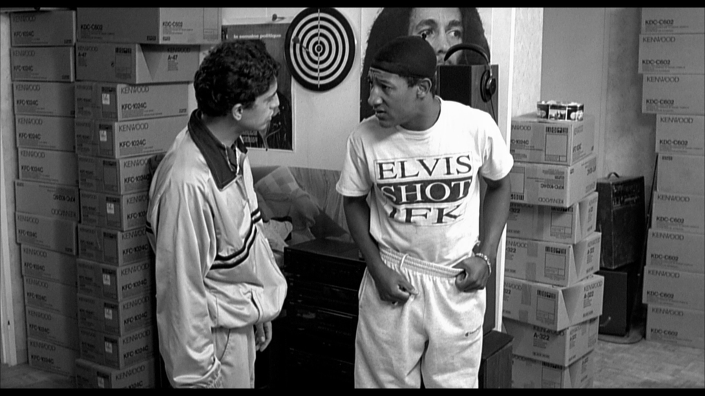 Elvis Shot JFK T-Shirt Darty La Haine Unisex Heavy Cotton Tee