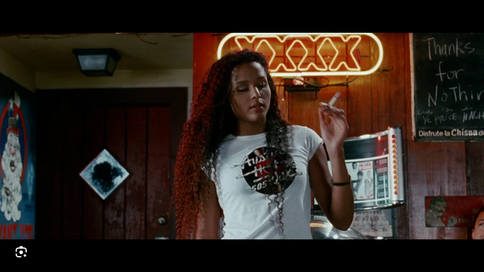Austin Hot Wax 505 Sydney Tamiia Poitier Jungle Julia Grindhouse Death Proof Women's Softstyle Tee