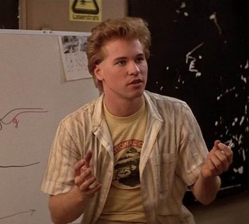 Real Genius International Order for Gorillas Chris Knight Val Kilmer Unisex Heavy Cotton Tee