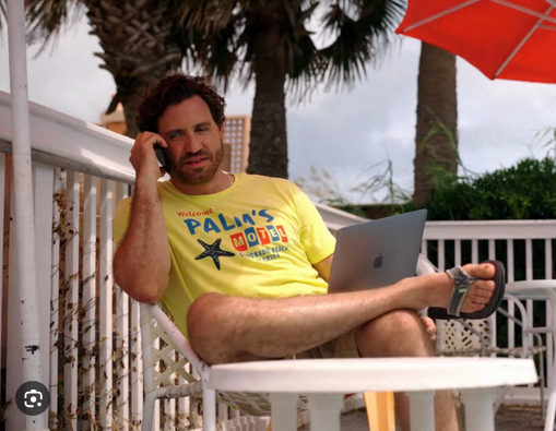Palm's Motel Coronado Beach Florida Mike Valentine Édgar Ramírez Florida Man Unisex Heavy Cotton Tee