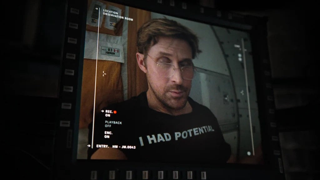 Project Hail Mary Ryan Gosling I Had Potential Unisex Heavy Cotton Tee