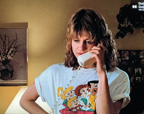 Terminator The Jetsons Linda Hamilton Sarah Connor Unisex Heavy Cotton Tee