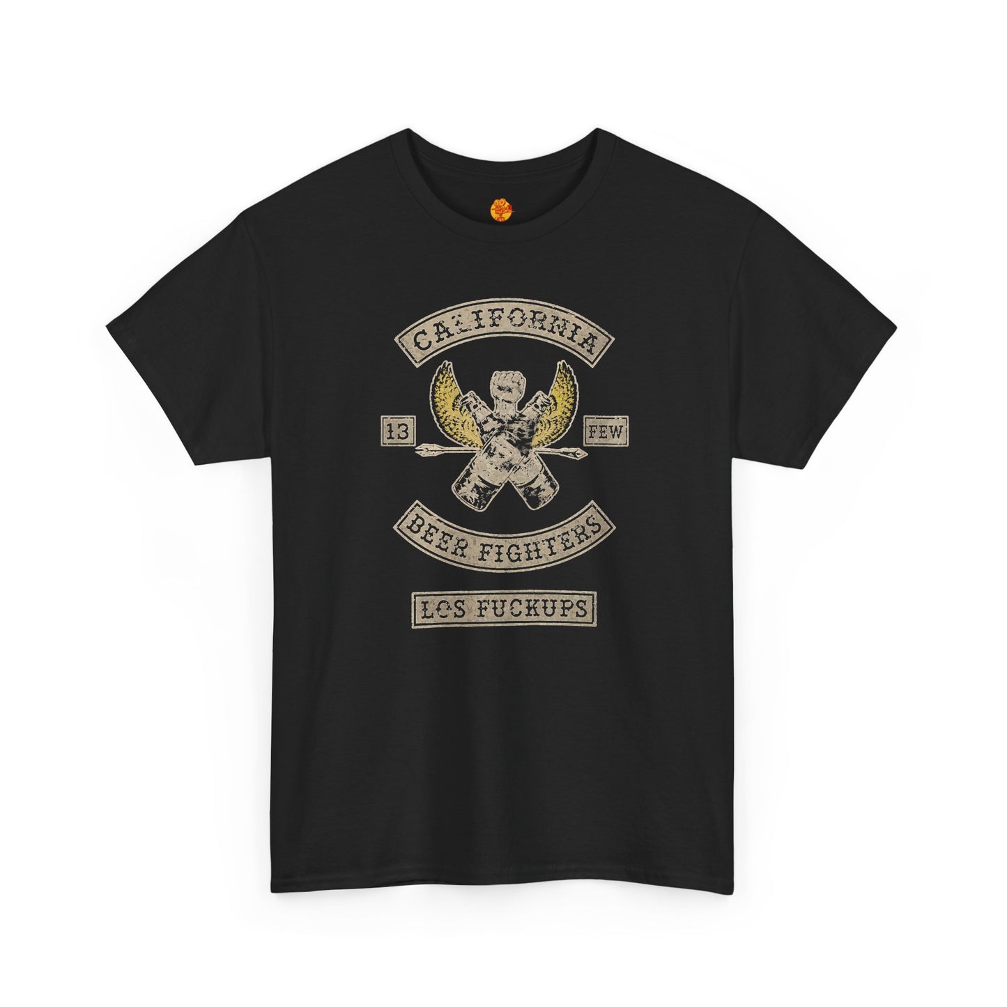 Grindhouse: Planet Terror California Beer Fighters Los Fuckups Naveen Andrews Abby Unisex Heavy Cotton Tee