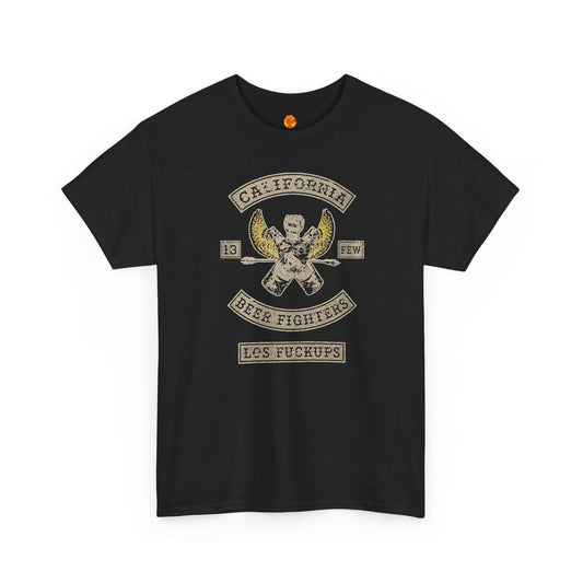 Grindhouse: Planet Terror California Beer Fighters Los Fuckups Naveen Andrews Abby Unisex Heavy Cotton Tee
