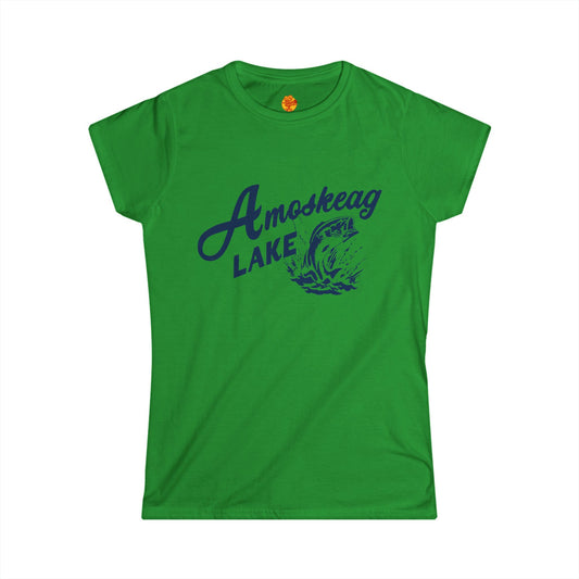 Amoskeag Lake Women’s Tee Roxanne Chase-Feder Grown Ups Women's Softstyle Tee