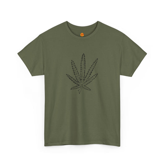 Marihuana Leaf Dazed and Confused Rory Cochrane Ron Slater Unisex Heavy Cotton Tee
