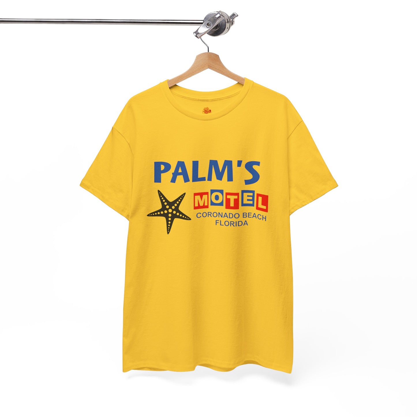 Palm's Motel Coronado Beach Florida Mike Valentine Édgar Ramírez Florida Man Unisex Heavy Cotton Tee