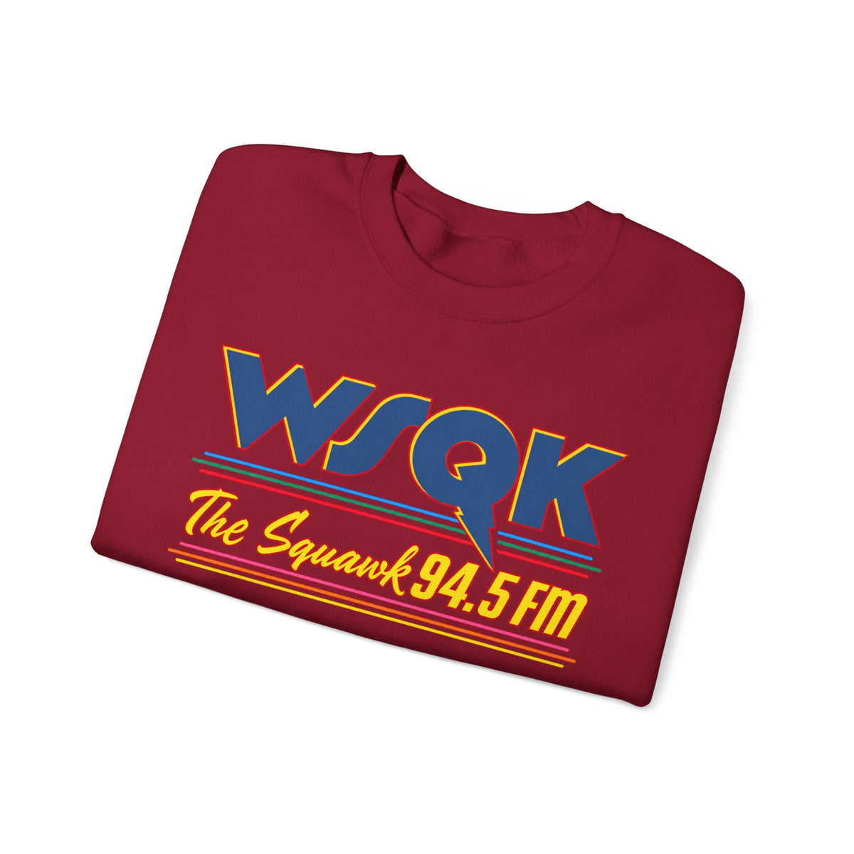 Stranger Things WSQK The Squawk Unisex Heavy Blend™ Crewneck Sweatshirt