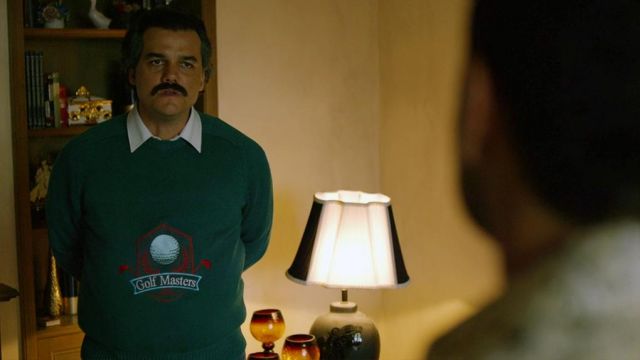 Golf Masters Narcos Wagner Moura Pablo Escobar Unisex Heavy Blend™ Crewneck Sweatshirt