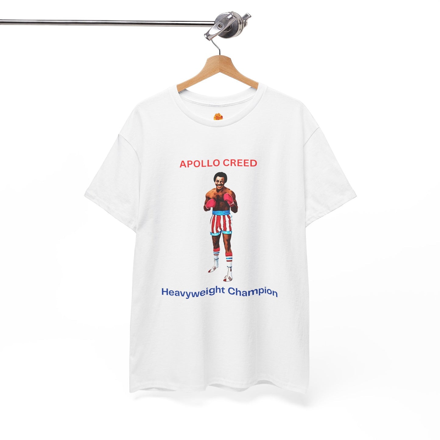 Apollo Creed Heavyweight Champion Carl Weathers Rocky 2 Unisex Heavy Cotton Tee