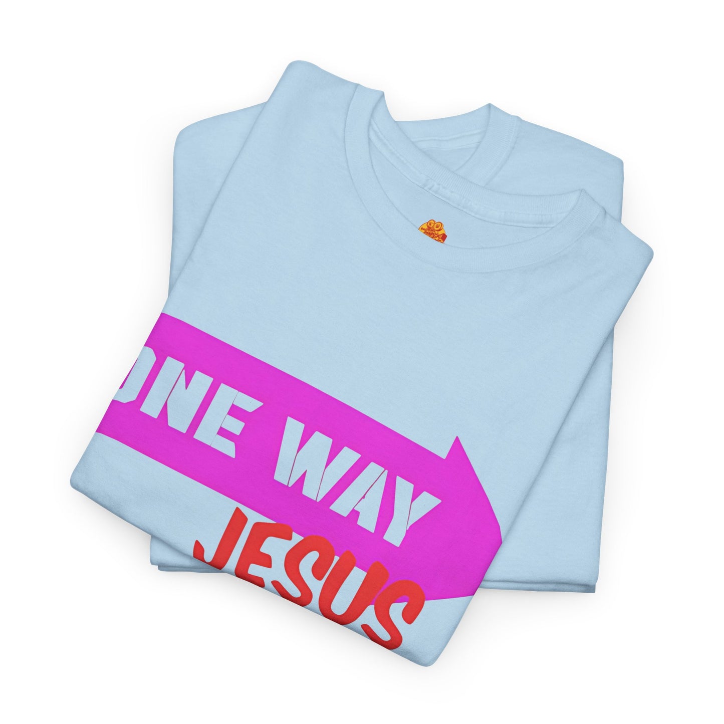 One Way Jesus Dwayne Johnson The Rock Paul Doyle Pain & GainUnisex Heavy Cotton Tee