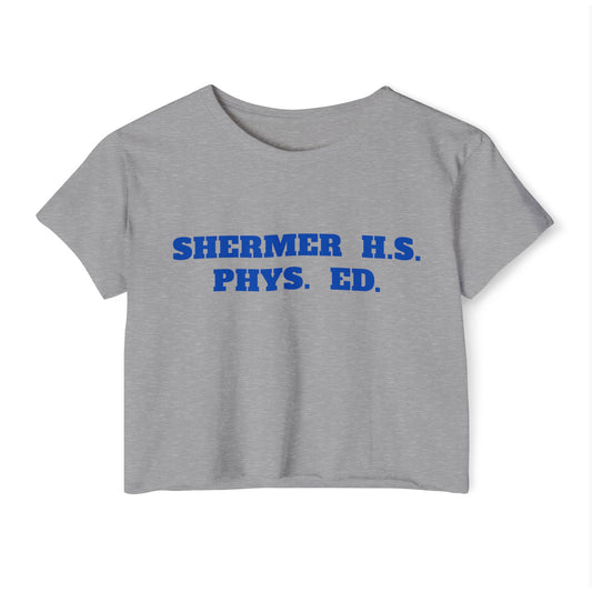 Weird Science Kelly LeBrook Shermer High School Women's Festival Crop Top