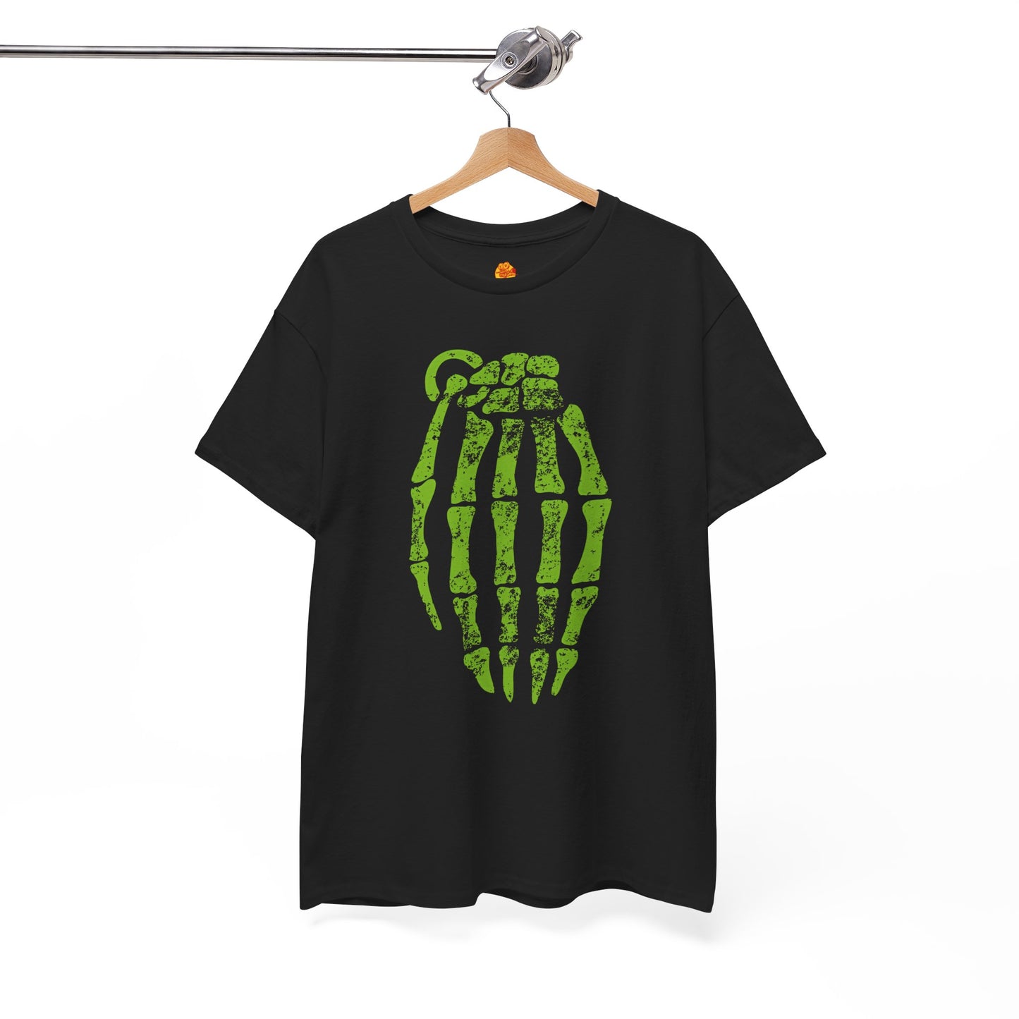 Jesse Pinkman Neon Skeleton Grenade Breaking Bad Unisex Heavy Cotton Tee