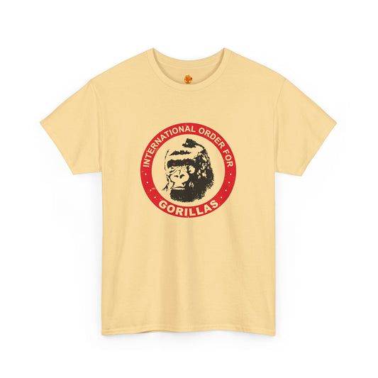 Real Genius International Order for Gorillas Chris Knight Val Kilmer Unisex Heavy Cotton Tee