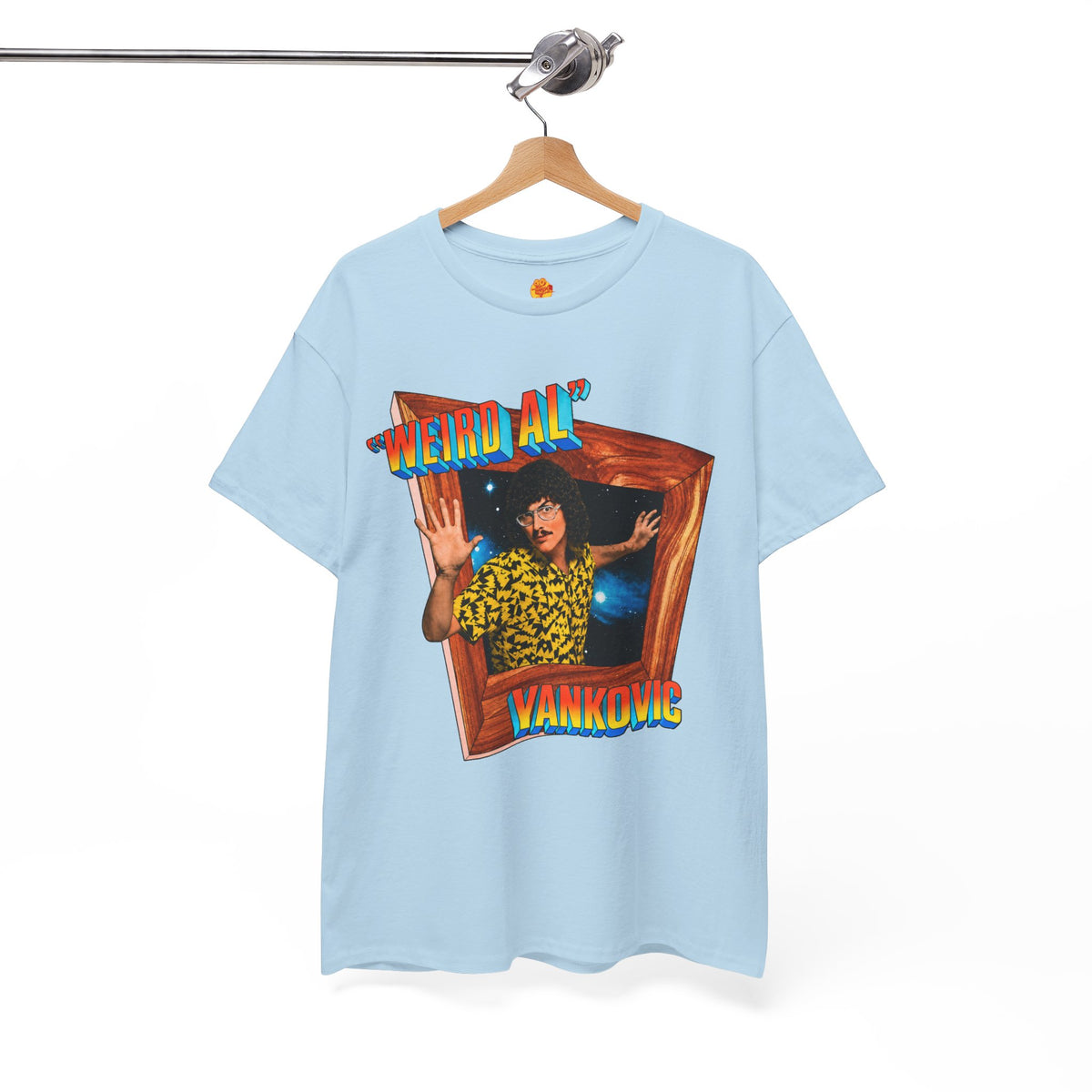 Weird Al Yankovic Stranger Things Dustin Henderson Unisex Heavy Cotton Tee