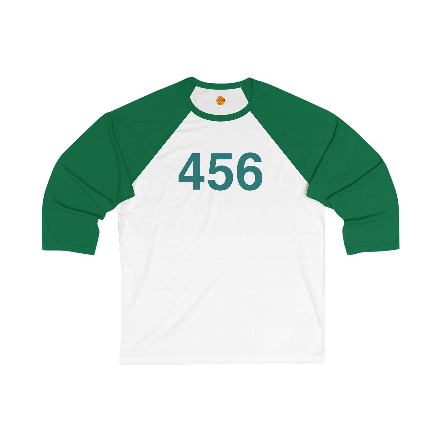 Squid Game 456 Number Jung-jae Lee Gi-hun Seong Unisex 3\4 Sleeve Baseball Tee
