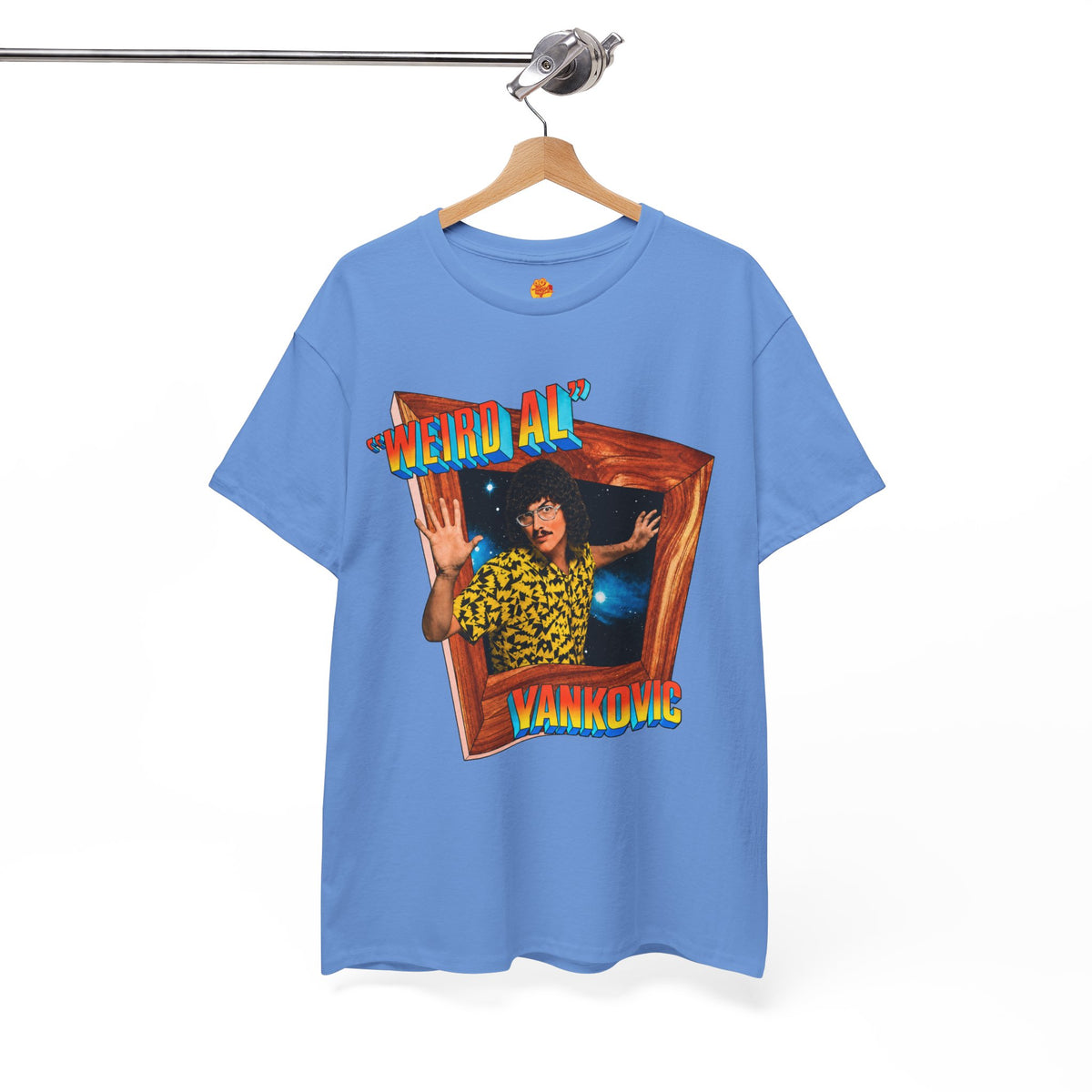 Weird Al Yankovic Stranger Things Dustin Henderson Unisex Heavy Cotton Tee