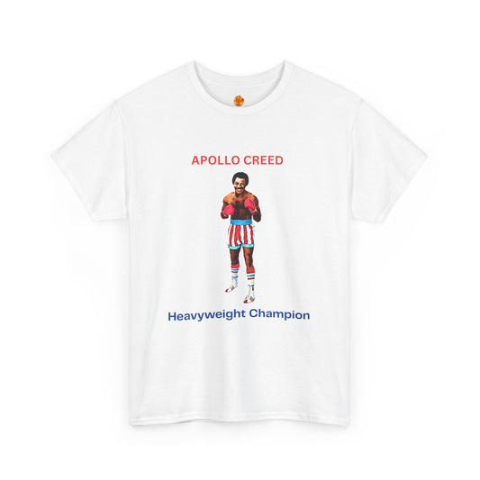 Apollo Creed Heavyweight Champion Carl Weathers Rocky 2 Unisex Heavy Cotton Tee