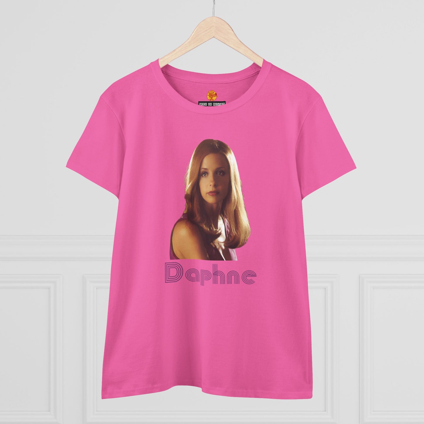 Daphne Scooby Doo Sarah Michelle Gellar Women's Midweight Cotton Tee