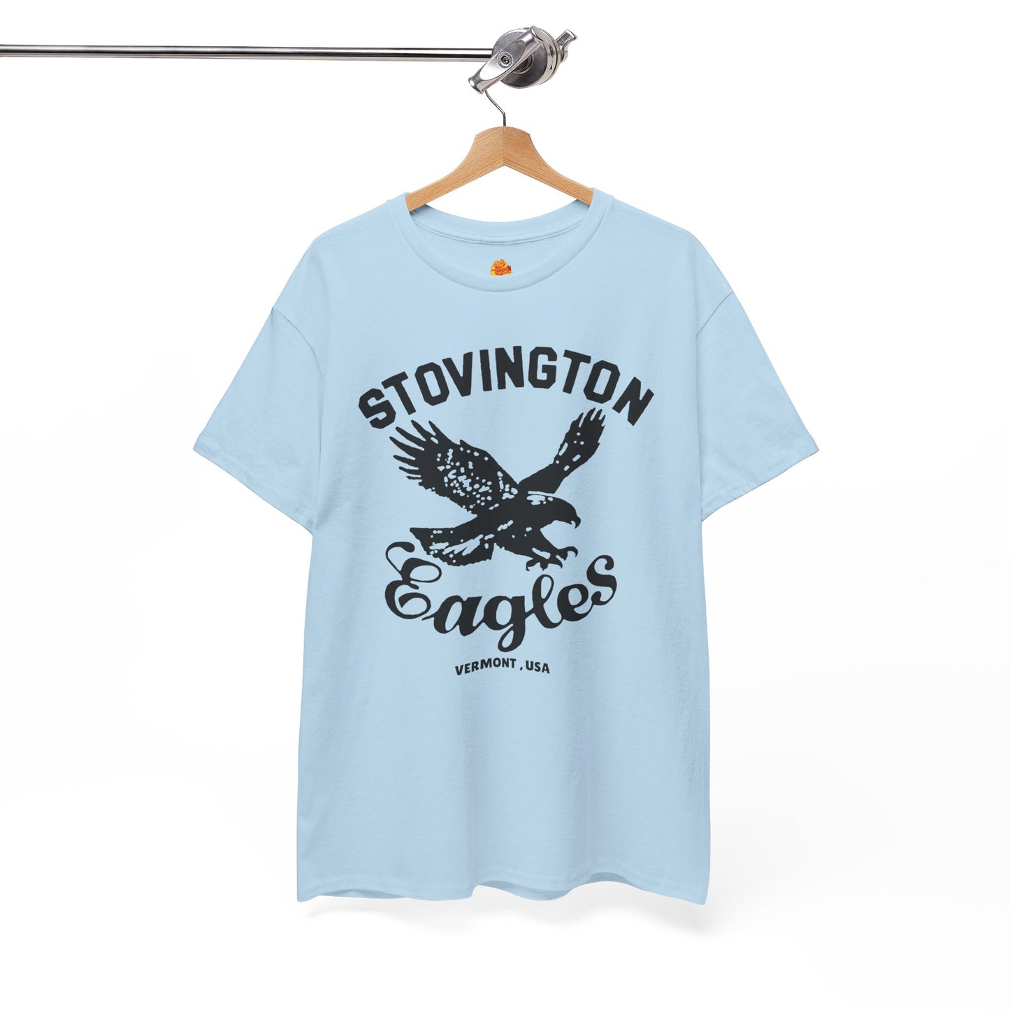 The Shining Stovington Eagles Vermont USA Jack Nicholson Jack Torrance Unisex Heavy Cotton Tee