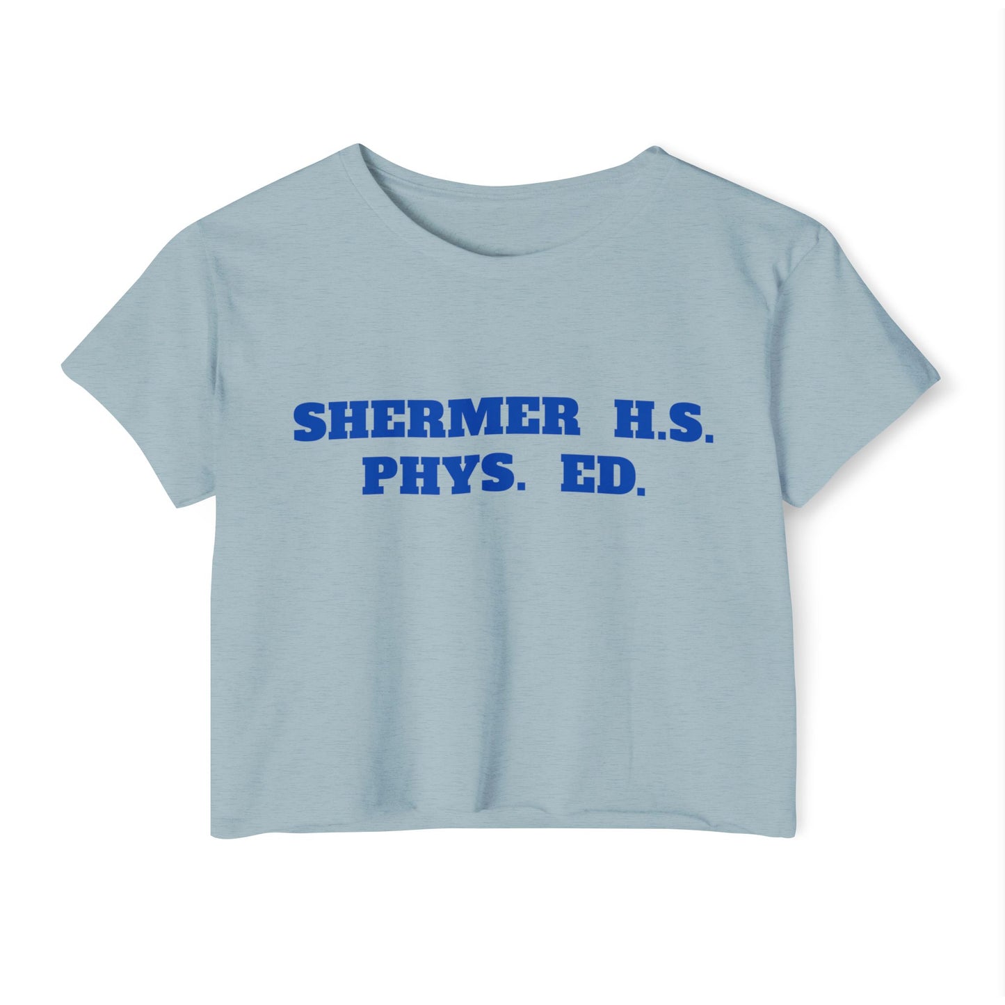 Weird Science Kelly LeBrook Shermer High School Women's Festival Crop Top