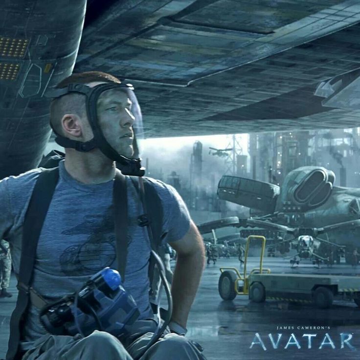 Semper Fidelis Avatar Sam Worthington Jake Sully Unisex Heavy Cotton Tee