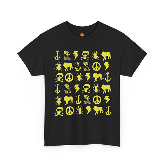 Yellow Icons Jesse Pinkman Breaking Bad Unisex Heavy Cotton Tee