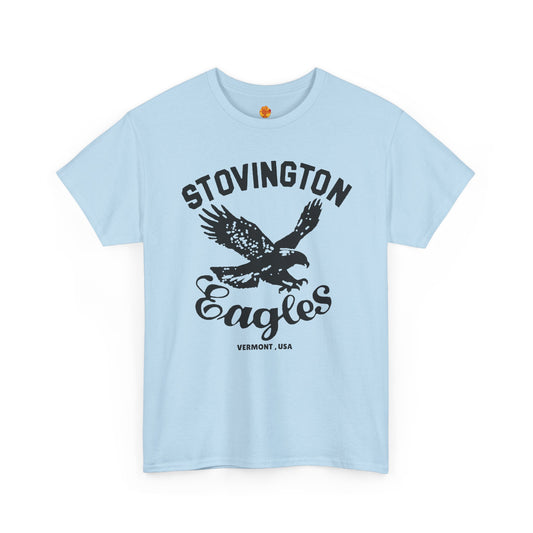 The Shining Stovington Eagles Vermont USA Jack Nicholson Jack Torrance Unisex Heavy Cotton Tee