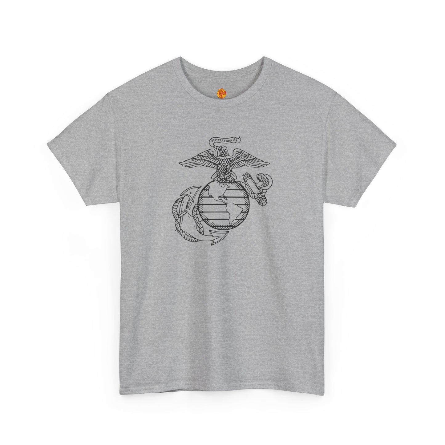 Semper Fidelis Avatar Sam Worthington Jake Sully Unisex Heavy Cotton Tee
