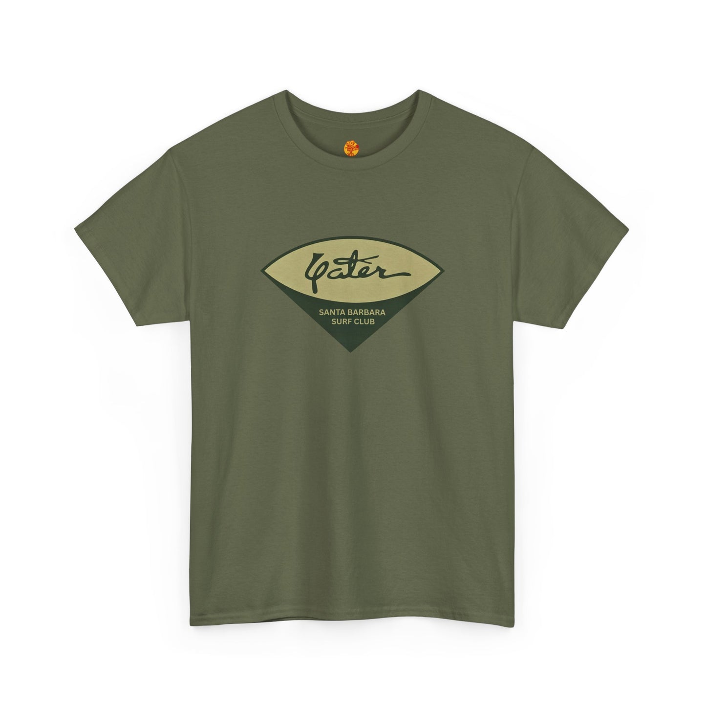 Yater Santa Barbara Surf Club Lt Colonel Bill Kilgore Robert Duvall Apocalypse Now Unisex Heavy Cotton Tee