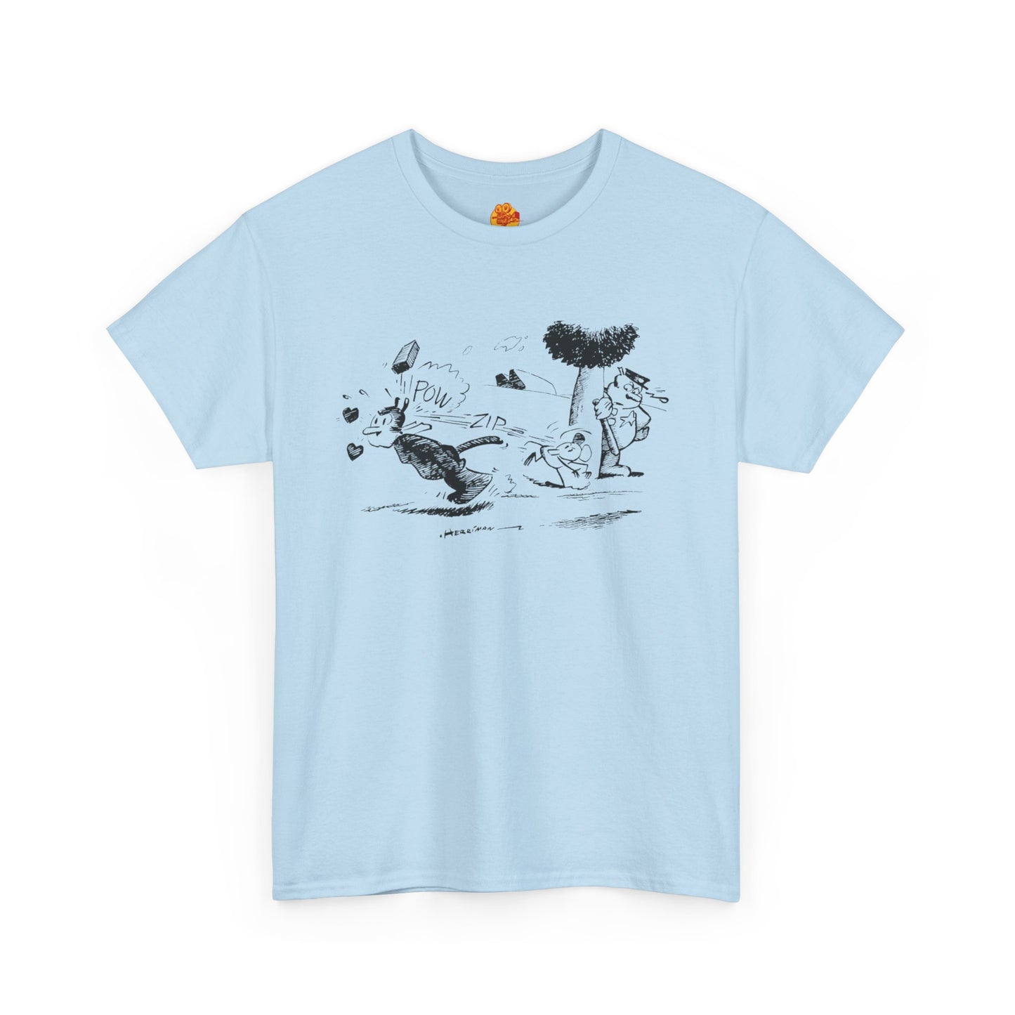 Krazy Kat Pulp Fiction Jules Winnfield Samuel L Jacksons Unisex Heavy Cotton Tee