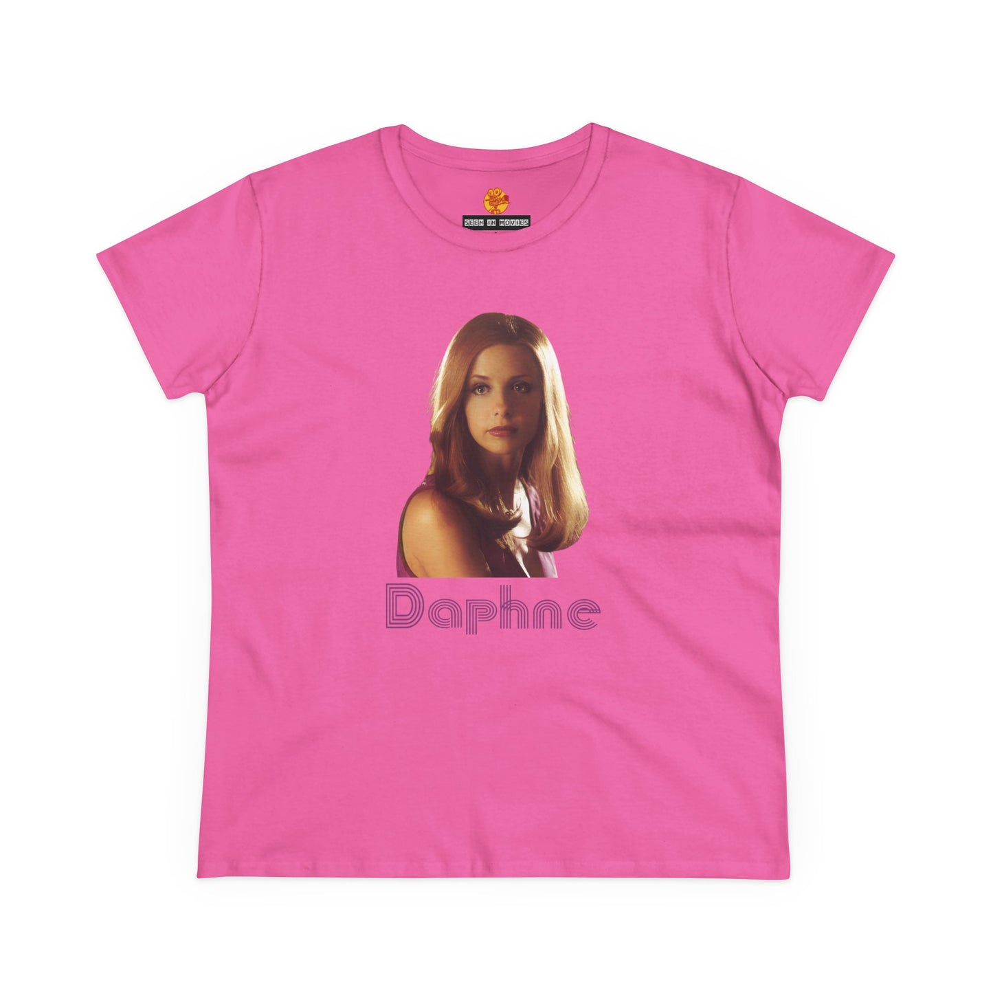 Daphne Scooby Doo Sarah Michelle Gellar Women's Midweight Cotton Tee
