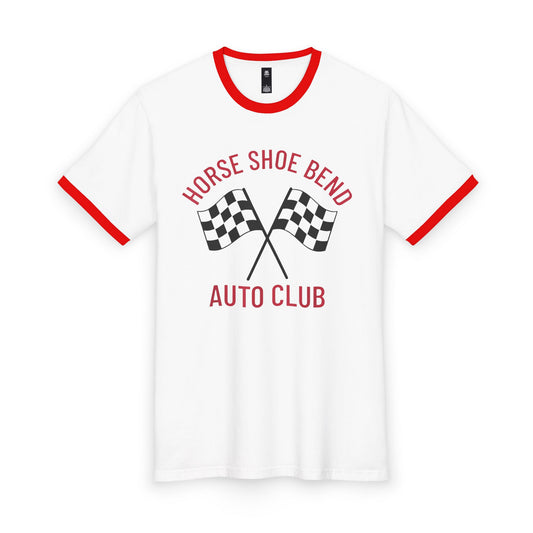Horse Shoe Bend Auto Club Ryan Gosling Hail Mary Men's Staple Ringer Tee