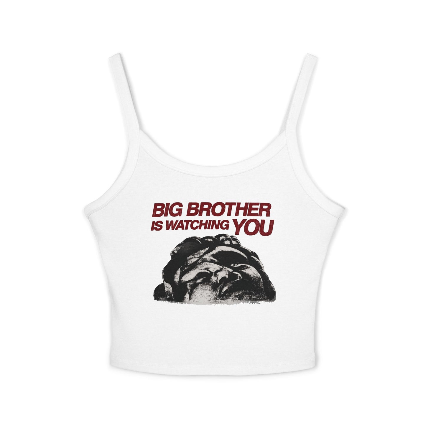 Weird Science Kelly LeBrook Big Brother Is Watching You Women's Spaghetti Strap Tank Top