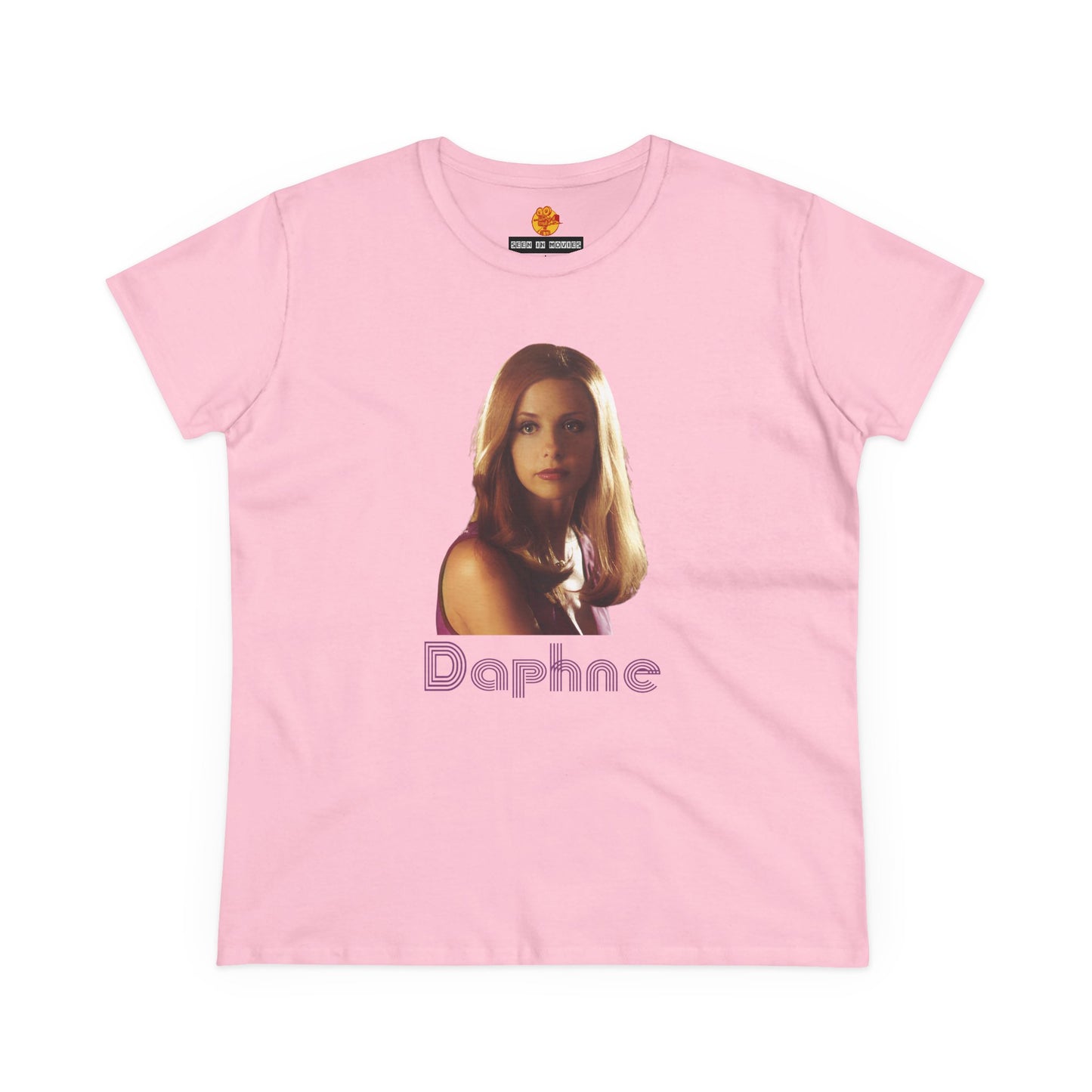 Daphne Scooby Doo Sarah Michelle Gellar Women's Midweight Cotton Tee